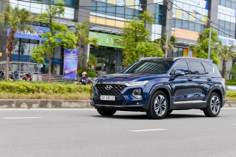 Trải nghiệm hệ dẫn động 4 bánh HTRAC trên Hyundai Santa Fe