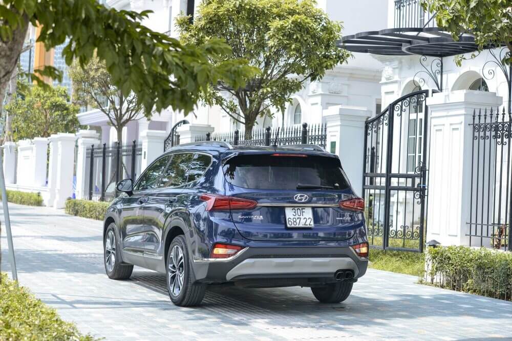 Trải nghiệm hệ dẫn động 4 bánh HTRAC trên Hyundai Santa Fe